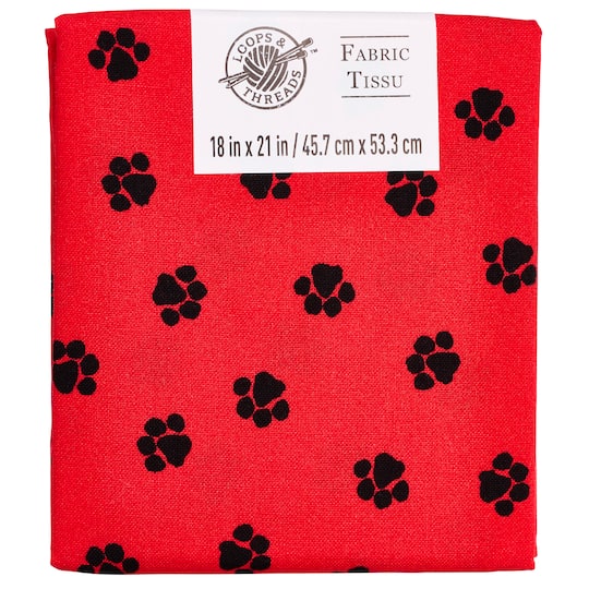 Paw Print Fabric By Loops & Threads®